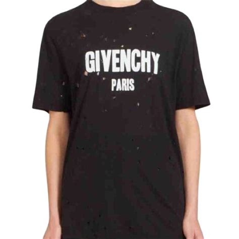 givenchy shirts womens|Givenchy t shirt with holes.